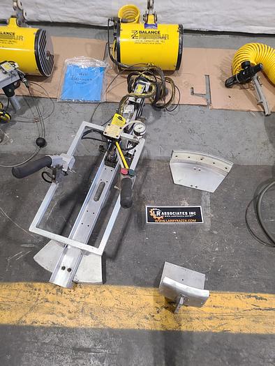 Used Zimmerman  200 Lb Air Balance Back Saving Heavy Lifting Hoist for Coil Stock