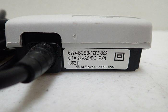Used Herga Electric Ltd FS-02 IP32 6NN Foot Pedal, Foot Switch 6224-BCEB-FZFZ-002