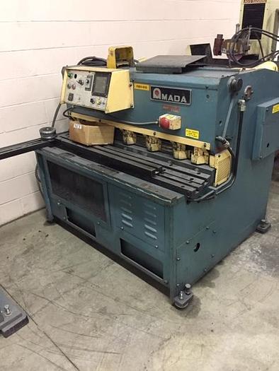 4'x1/8" Amada S-1232 Power Squaring Shear