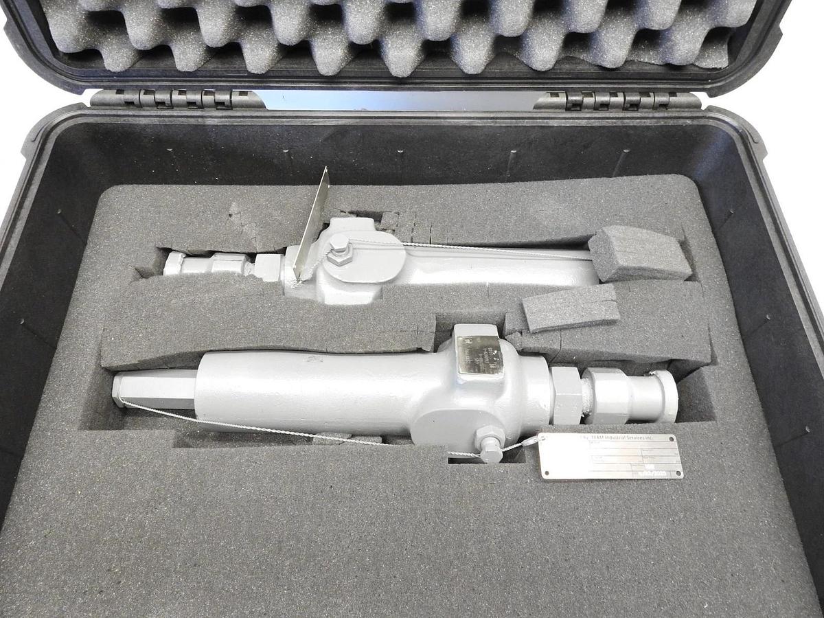 Lot Of 2 Anderson Greenwood 81S1M68-4 & 81MC68-4 Safety Relief Valve