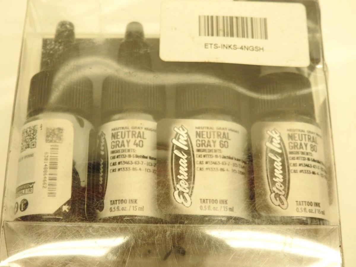 Eternal ink Neutral Gray Set  1/2 OZ
