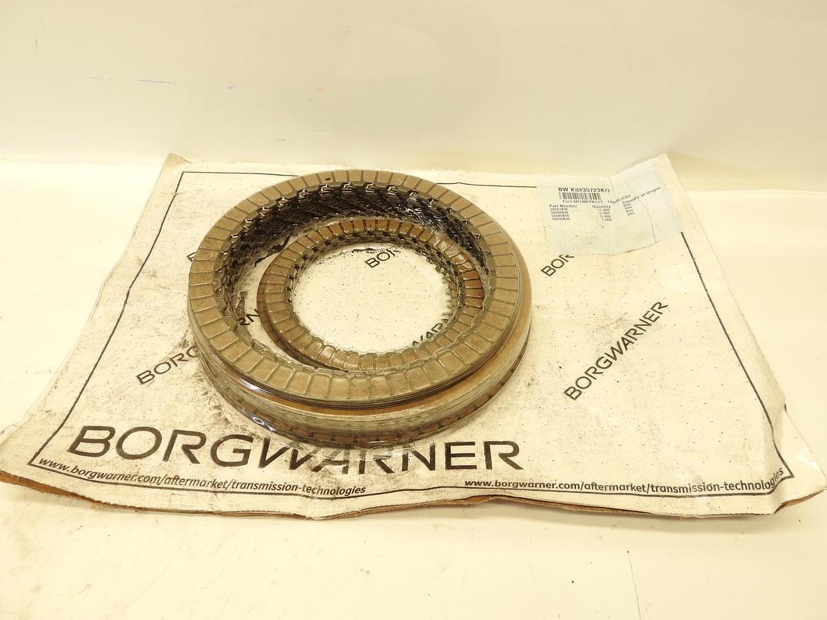 Borg Warner 35723KIT 6R140 Transmission Friction Clutch Kit High Energy 2011-14