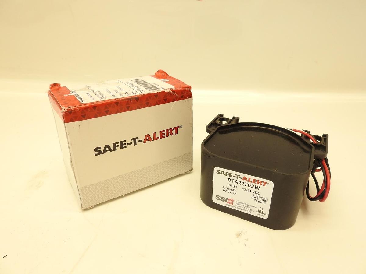 New SAFE-T-ALERT STA22702W 12-24VDC 107dB Alarm
