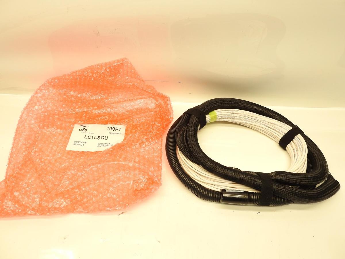 New Genuine OFS LCU-SCU SM SCU 100ft Cable Comcode 301091724