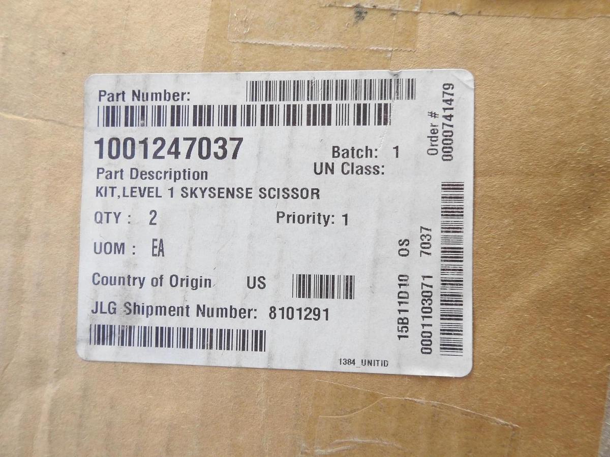 New Genuine Oem JLG 1001247037 KIT,LEVEL 1 SKYSENSE SCISSOR