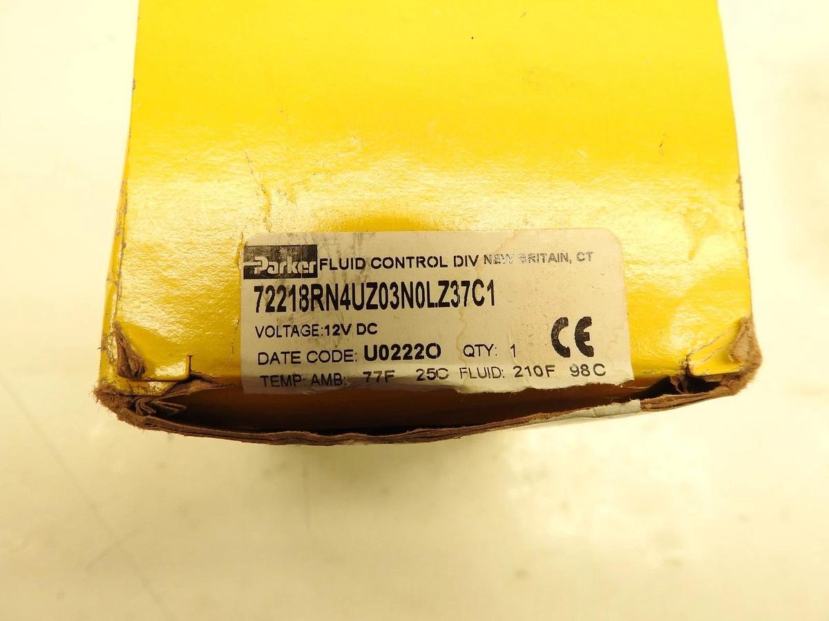 New Genuine Oem Parker 72218RN4UZ03N0LZ37C1 Hydraulic Fluid Control Valve