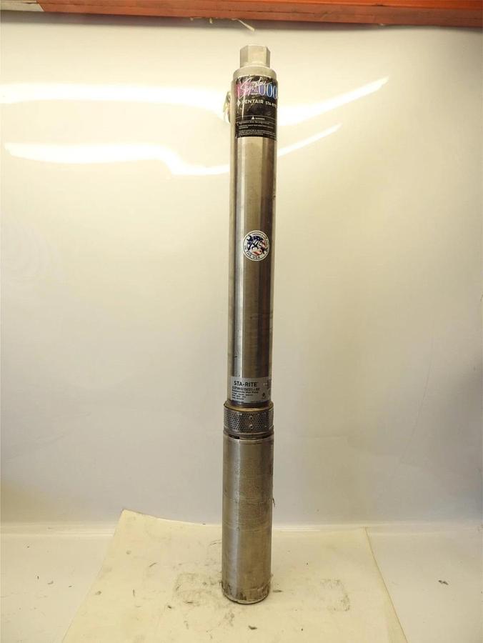 Sta-Rite S7P4HS15231-01, 4" Submersible Well Pump & Motor 1-1/2 HP, 230 V