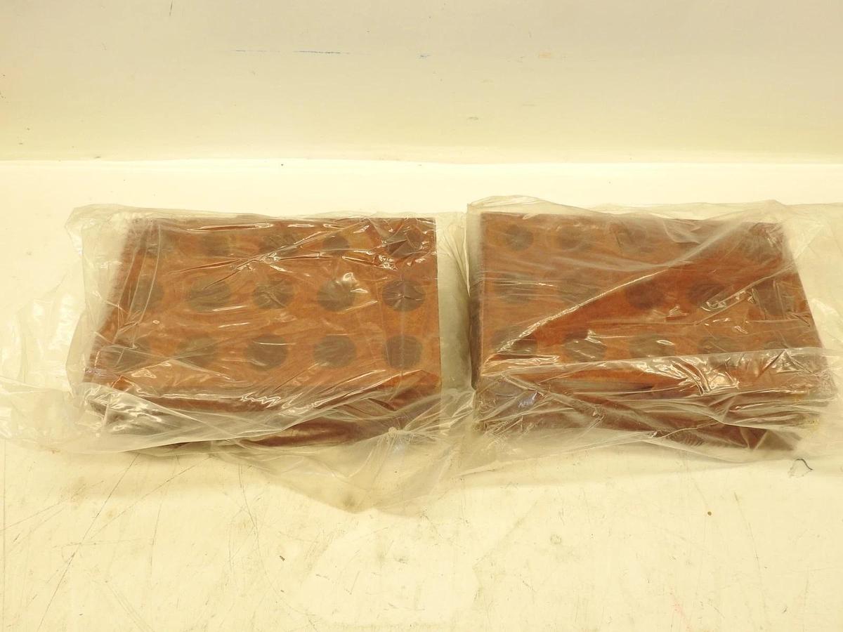 Pack Of 2 Procheck NM52PR246 Tri Block - Model PR246-23 Hole-2" x 4" x 6"