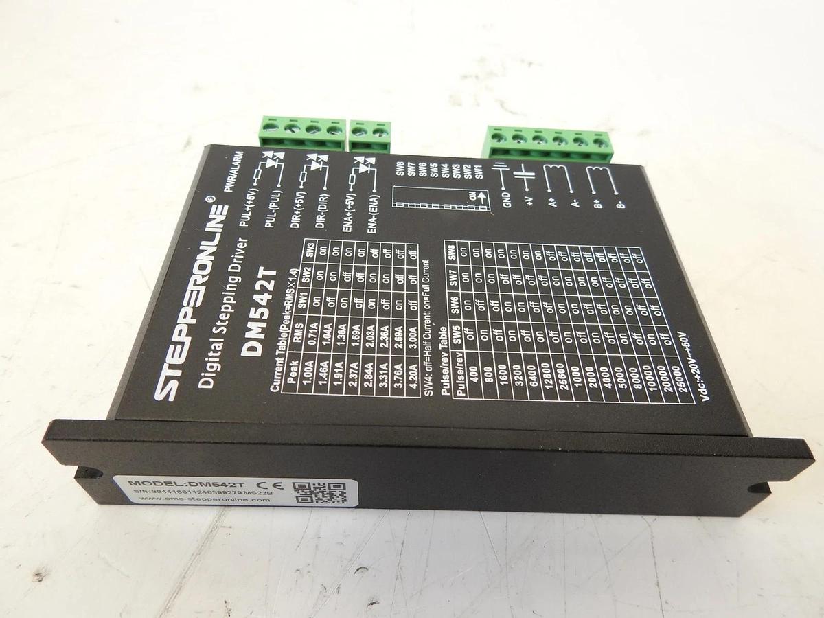 STEPPERONLINE Digital Stepper Motor Driver 1.0-4.2A 20-50VDC for Nema 17, 23, 24