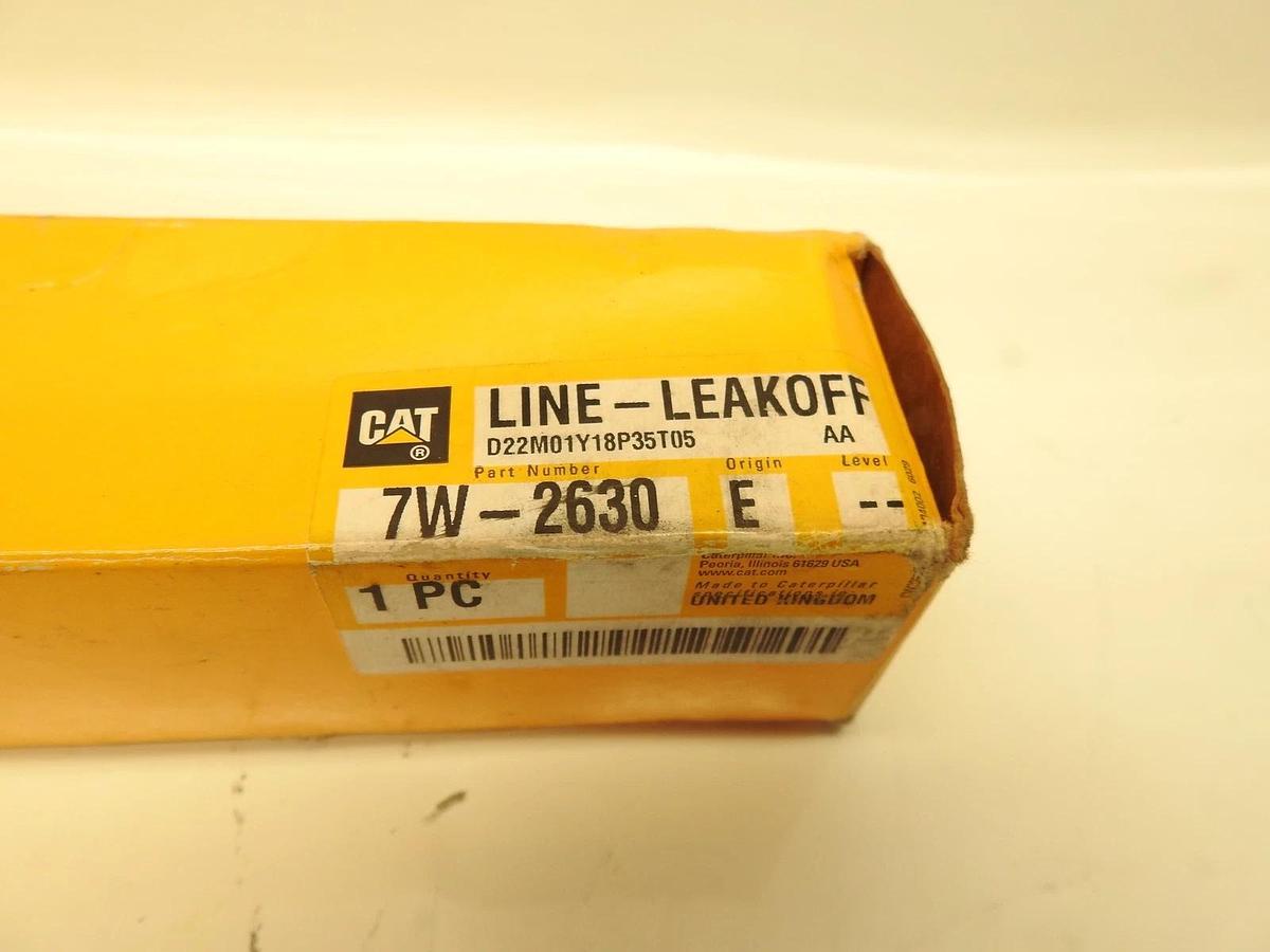 New Oem Cat 7W-2630: LINE-LEAKOFF