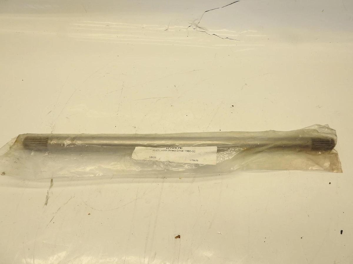 U76670 – AOD – SHAFT, DIRECT DRIVE, 1980-93