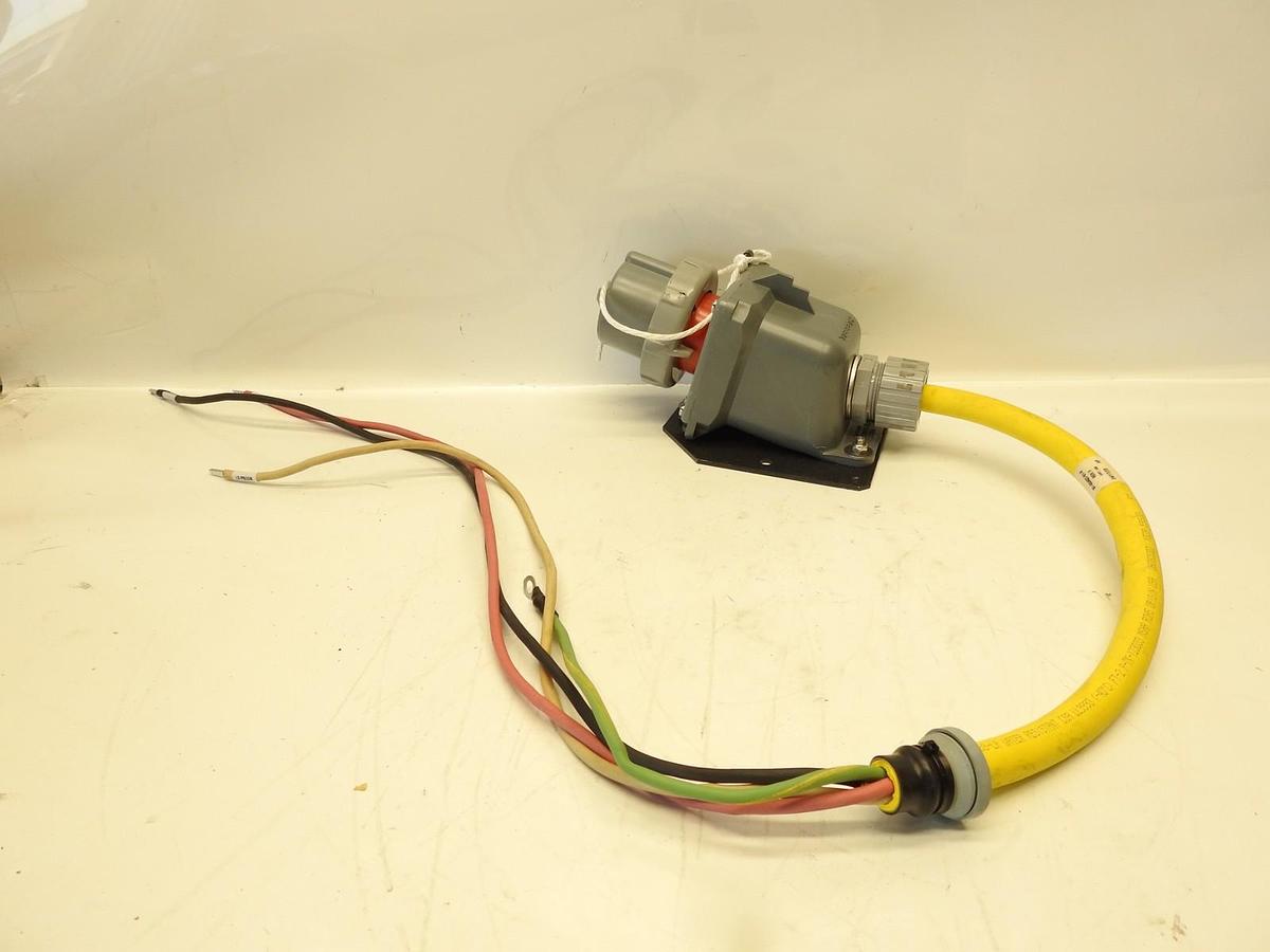 CARRIER TRANSICOLD 91-00427-01 REV F W/ HUBBELL HBL430B7W 30AMP/15HP WIRING ASSY