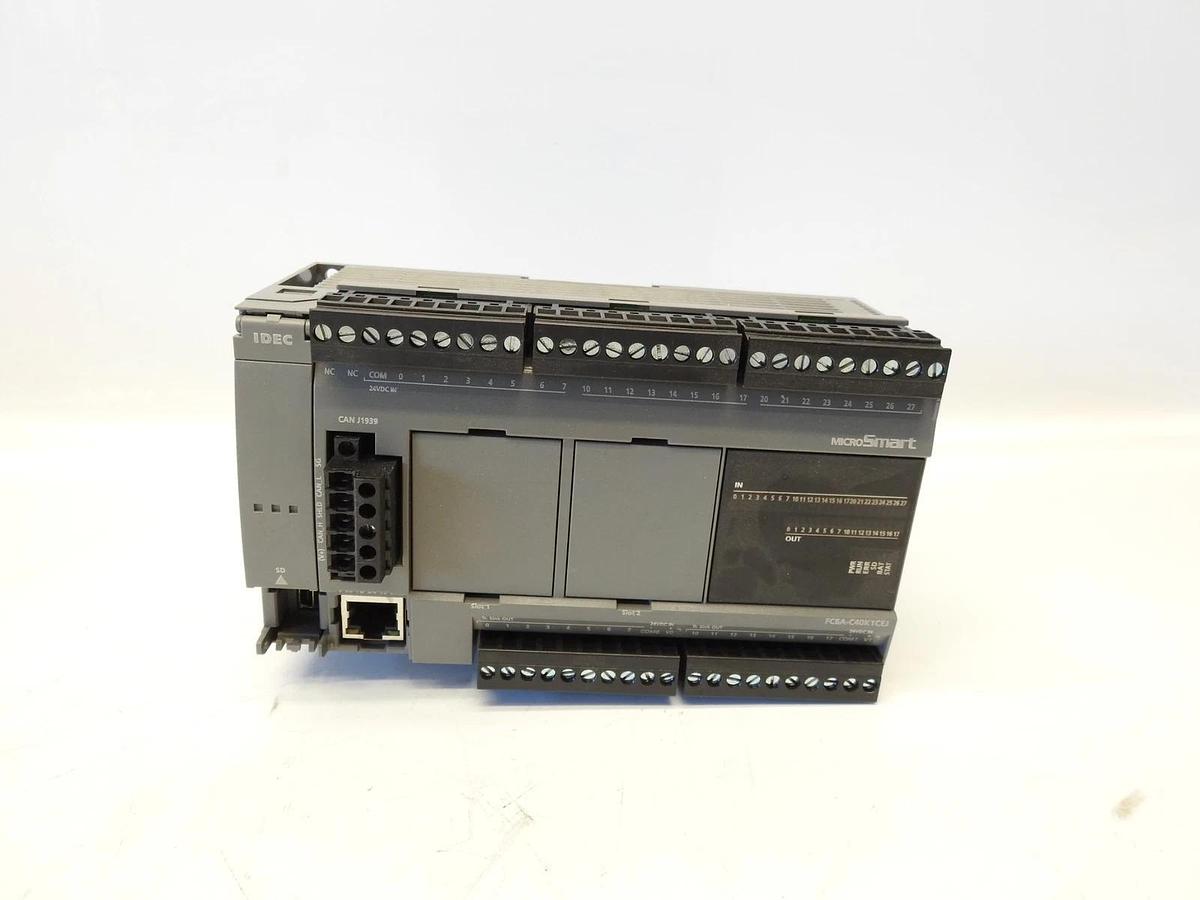 New FC6A-C40K1DE IDEC Programmable Logic Controllers, FC6A Series