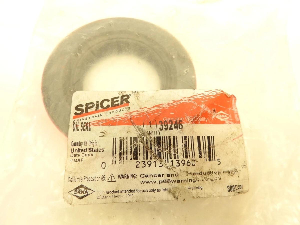 Lot Of 3 New Genuine Spicer 39246 Axle Shaft Seal