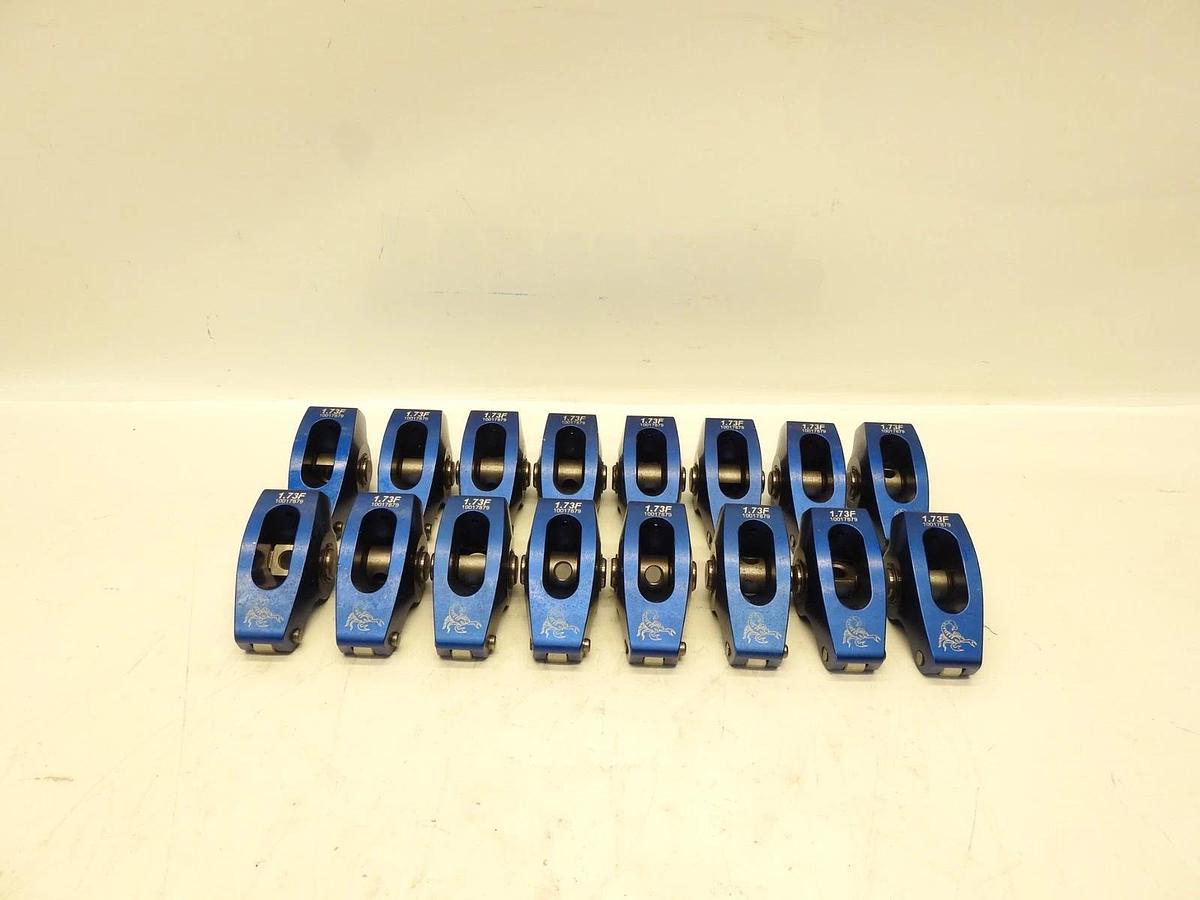 Lot Of 16 Scorpion 1.73F 10017879 Blue Race Series Rocker Arms