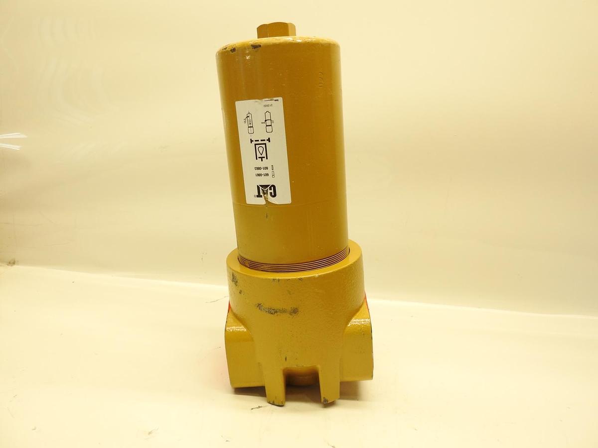 New Genuine Oem Cat 601-0861 601-0863 Engine Oil Filter And Housing