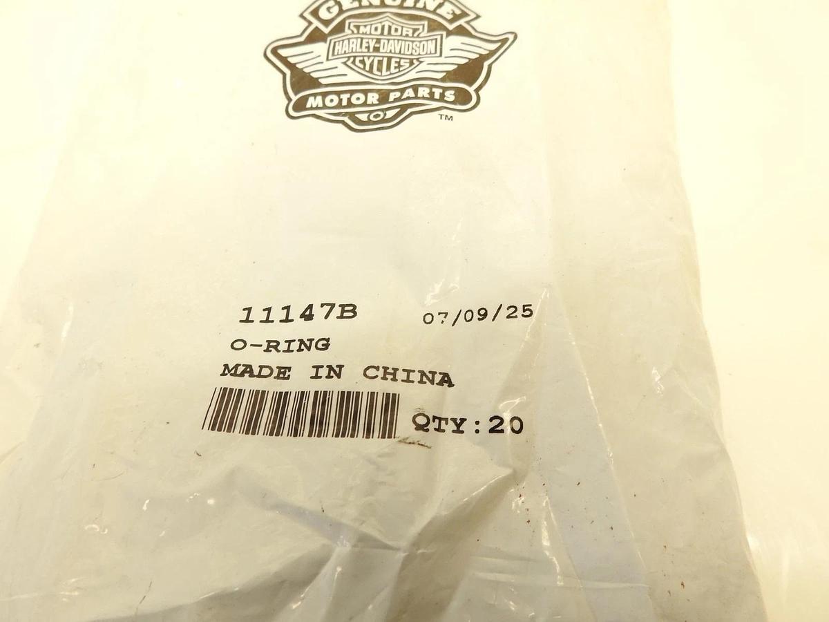20PACK GENUINE Harley-Davidson Primary to Crankcase O-Ring 11147B