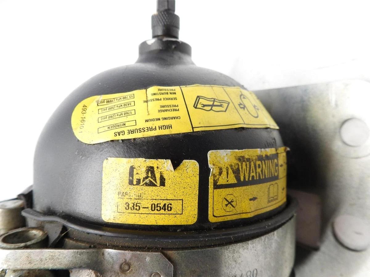 New Oem Cat 335-0546 Hydraulic Accumulator For 385C L MH 374D L 385C FS