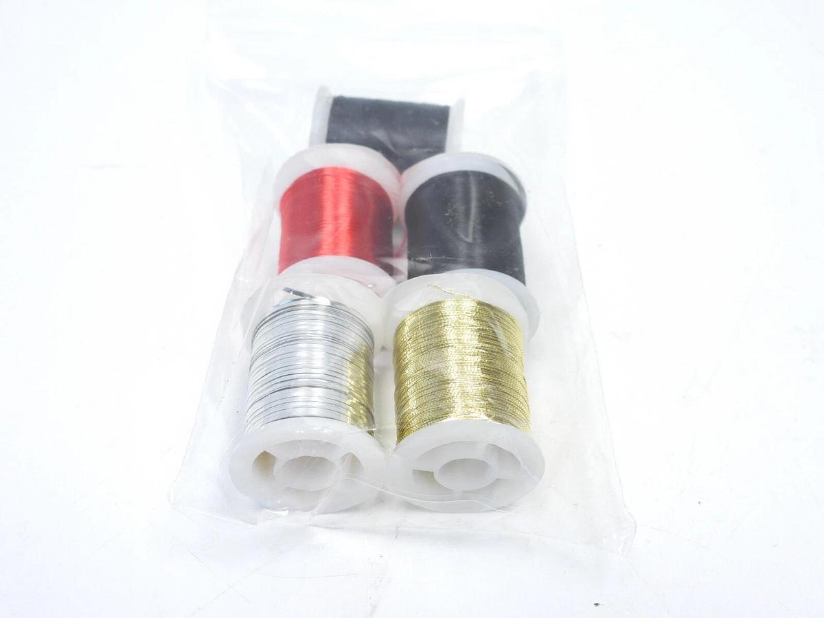 New Metz Fly Tying Kit W Assorted Materials Dry Fly Nymph