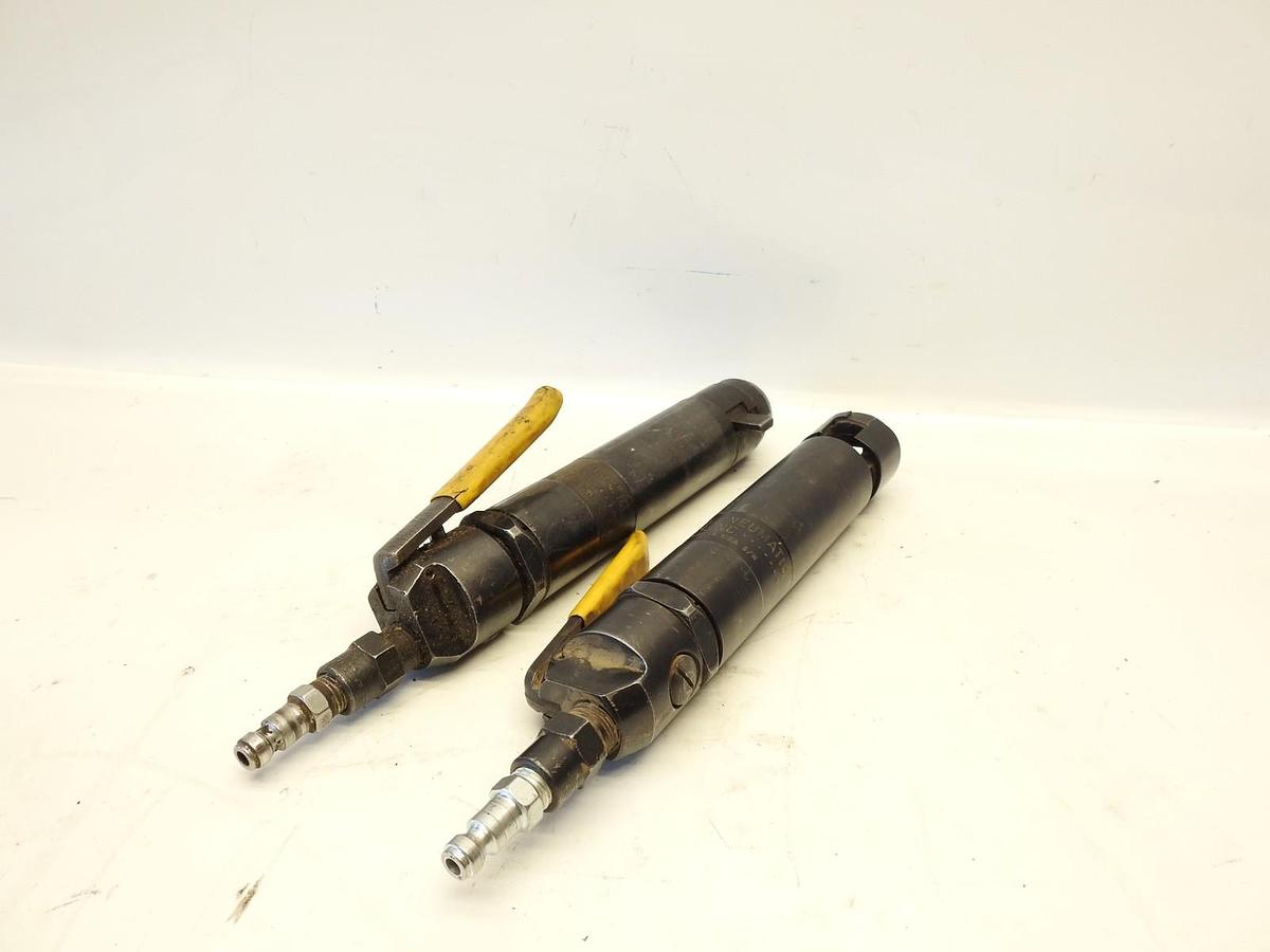 Lot Of 2 ASIS Texas Pneumatic TX1B PTCS Push Throttle Chisel Scaler