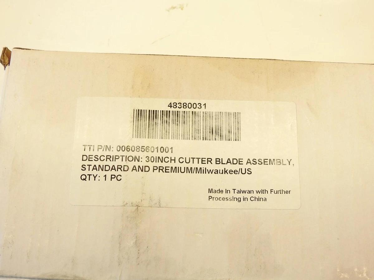 New Oem Milwaukee 48-38-0031 30Inch Cutter Blade Assembly