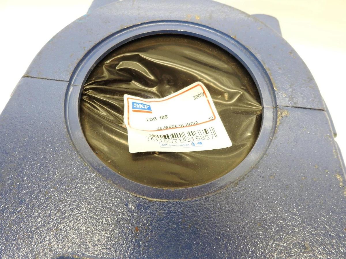SKF SAF 522 Split Pillow Block Housing W/O Bearing, 7.874in ID, 2-Bolt, Cast Iro