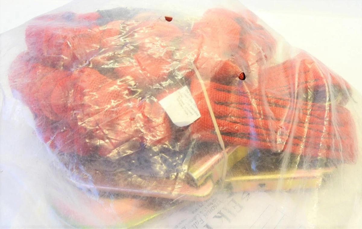 New Elk River 35478 Flex-NoPac Energy-Absorbing 2 Leg Web Lanyard- RED