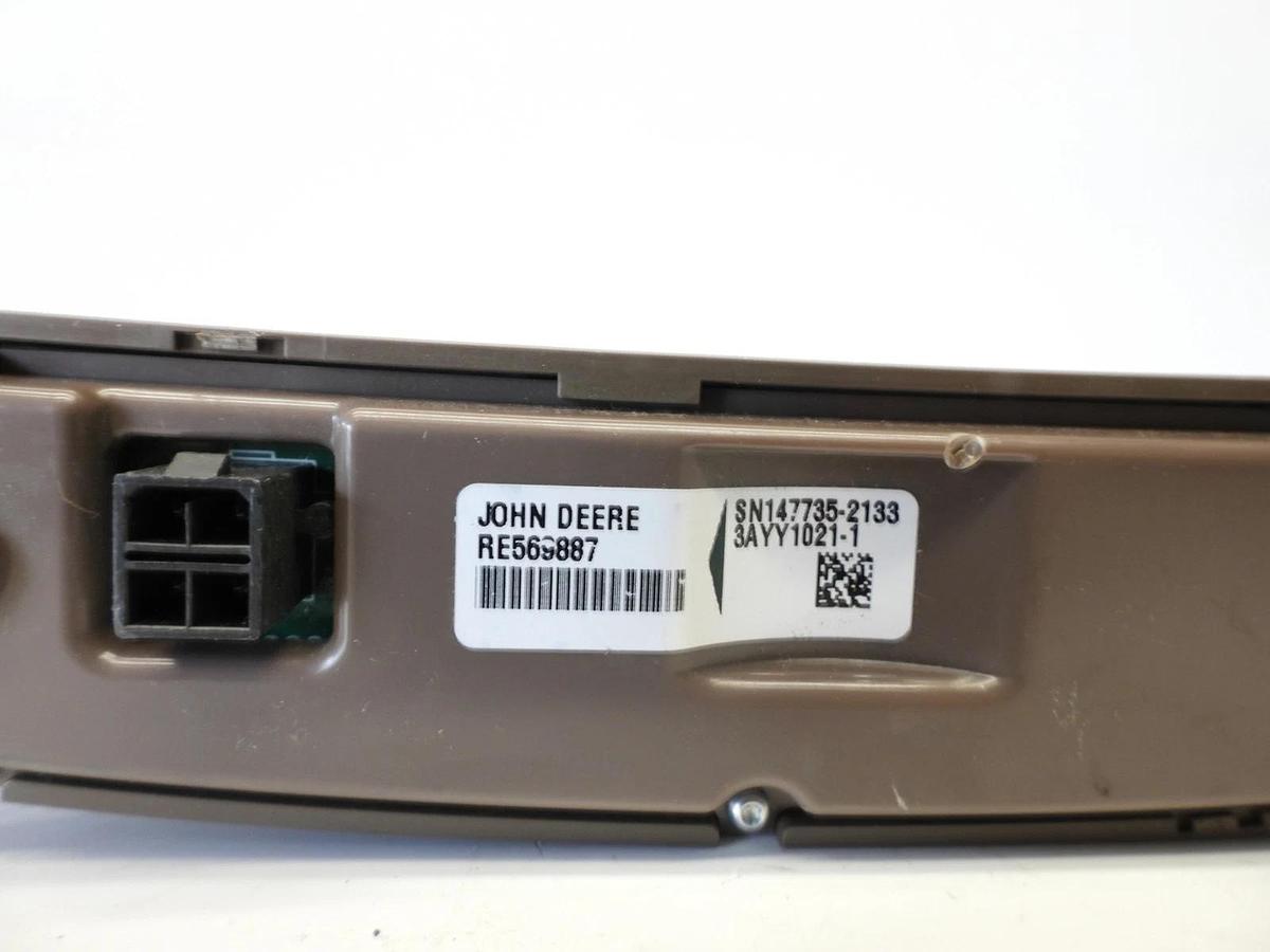 New Oem JOHN DEREE RE569887 TRACTOR EQUIPMENT CONTROL PANEL