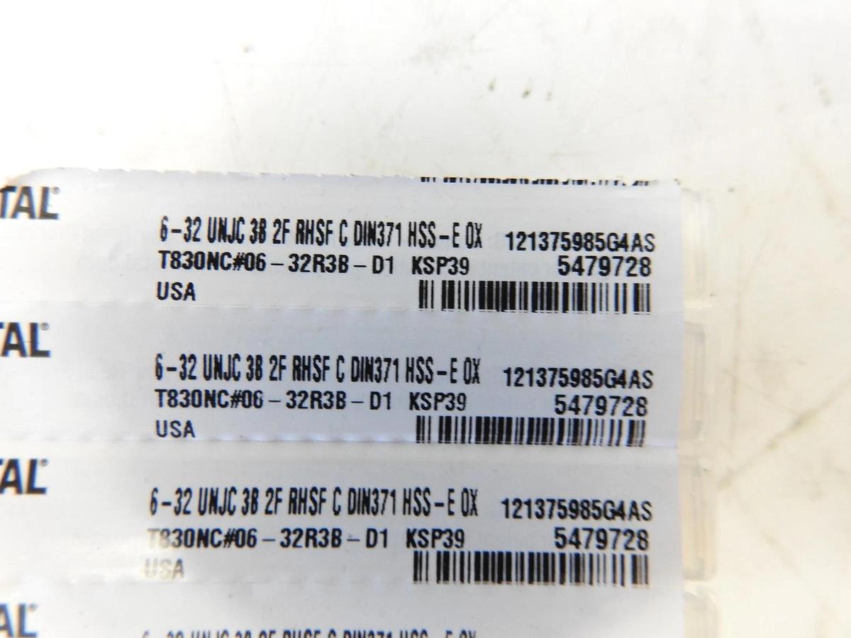 Lot Of 5 KENNAMETAL 5479728 T830 • Form C Semi-Bottoming Chamfer • UNJC/UNJF