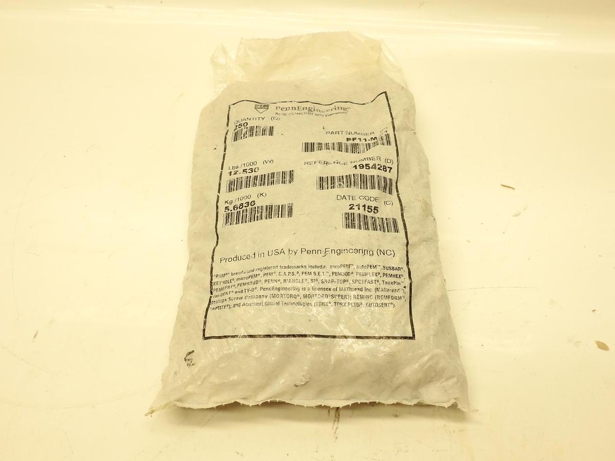 250pk Penn Engineering PF11-M4-1 Captive Screws