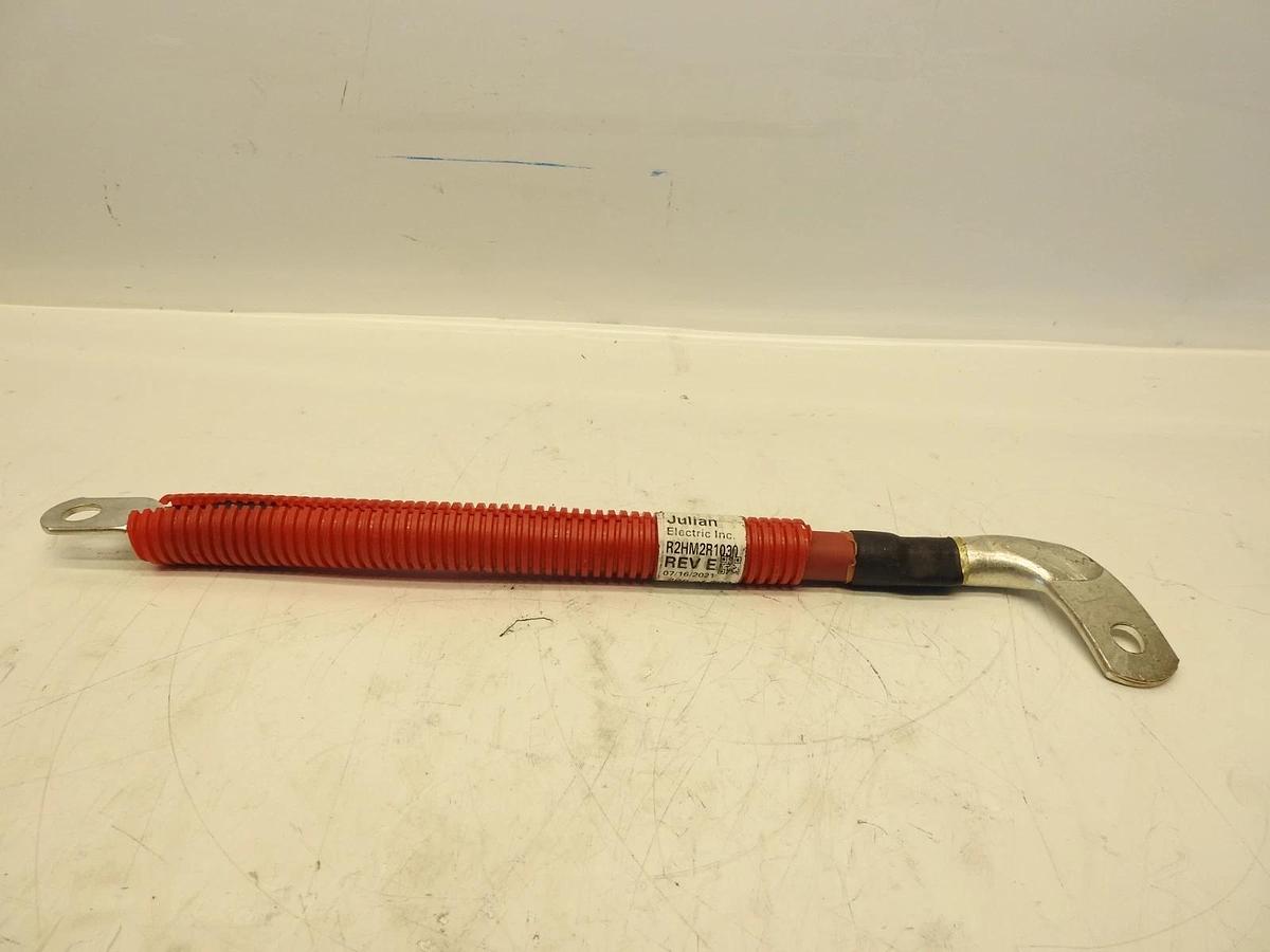Julian Electric R2HM2R1030 Positive Battery Terminal Connector 2/0 Stud Cable
