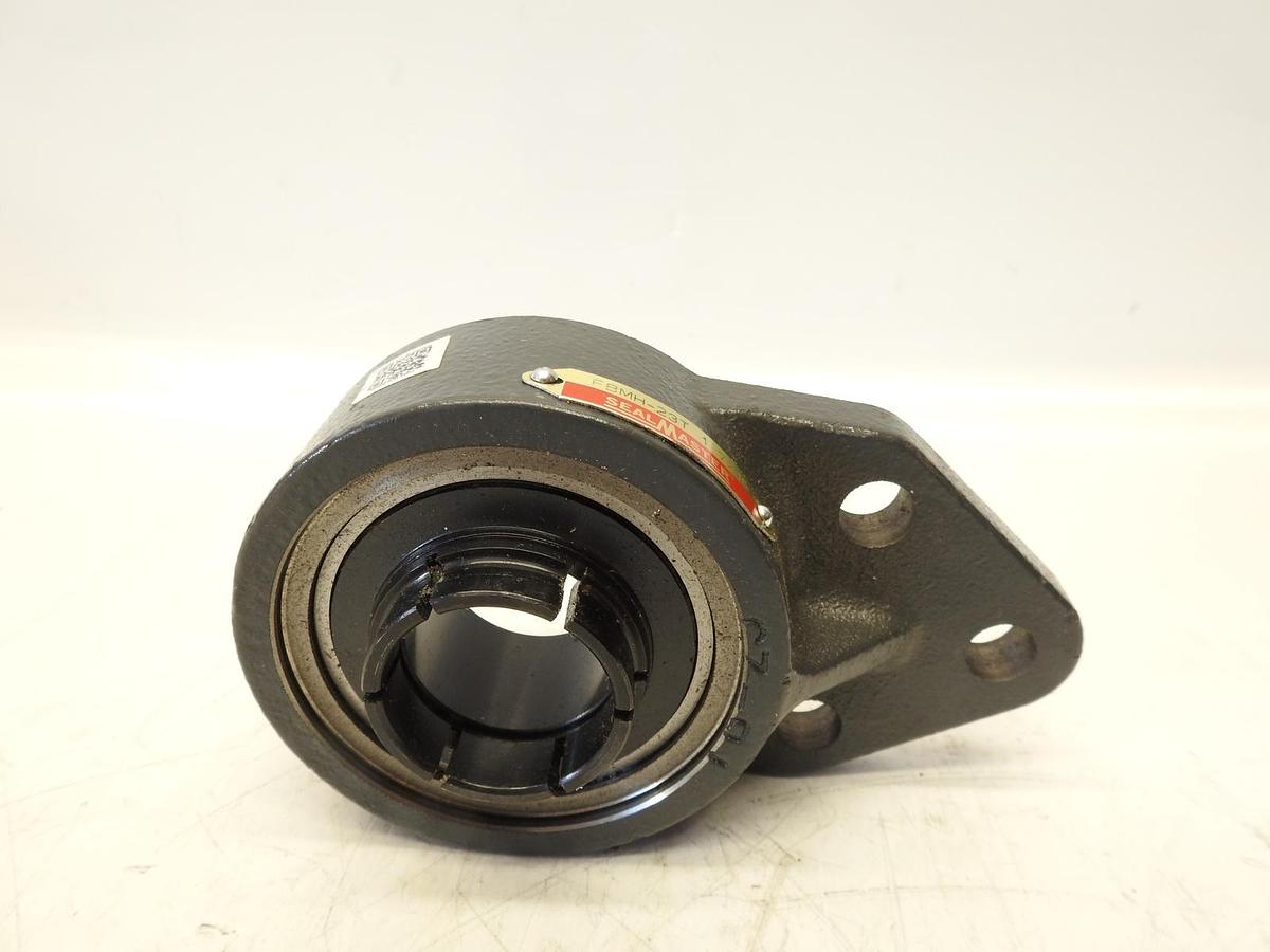 SEALMASTER FBMH-23T Flange-Mount Ball Bearing Unit - 3-Bolt Bracket, 1-7/16 in