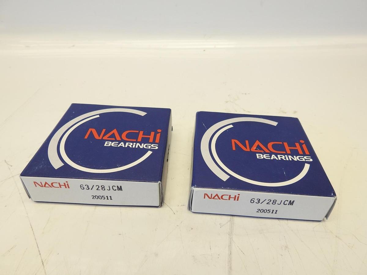 Genuine NACHI Bearing 63/28JCM *Free Shipping*