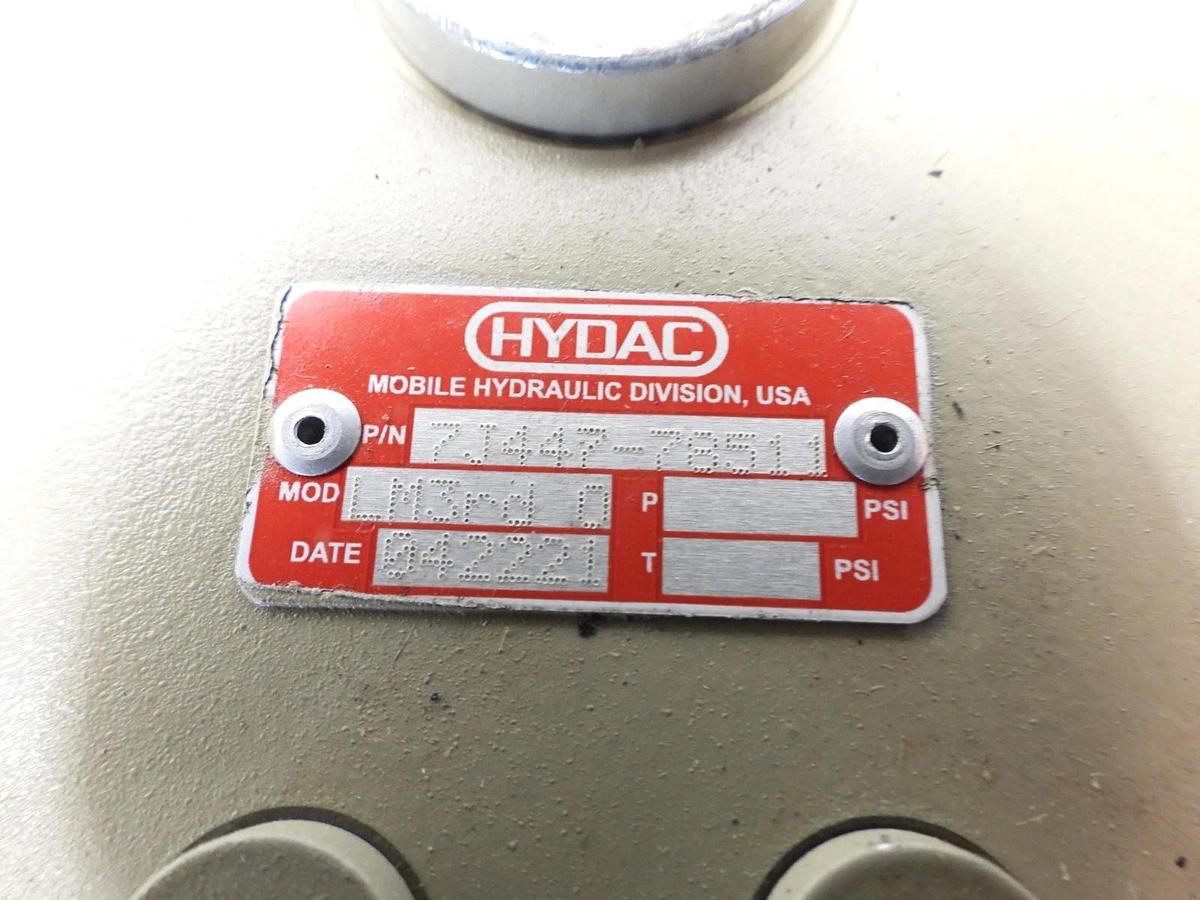 HYDAC 7J447-78511 Auxiliary Aux Valve for Kubota LM2605 NEW