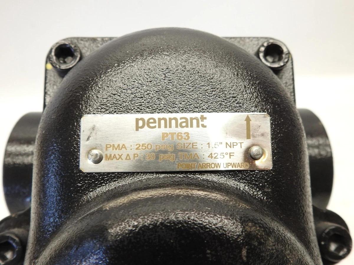 New Pennant PT63 Float and Thermostatic Steam Trap 1 1/2"