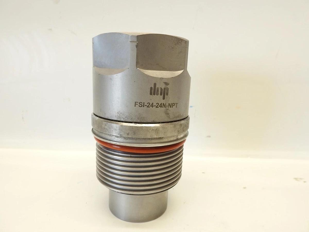 New Genuine FSI-CC-24-24N-NPT Flush Face Screw Type Color Safe Coupling Male