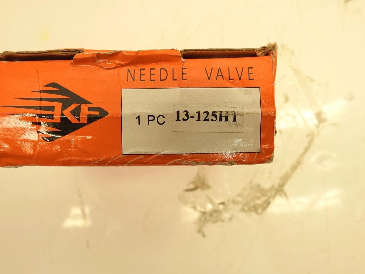 NEW KF INDUSTRIES NEEDLE VALVE 13-125HT