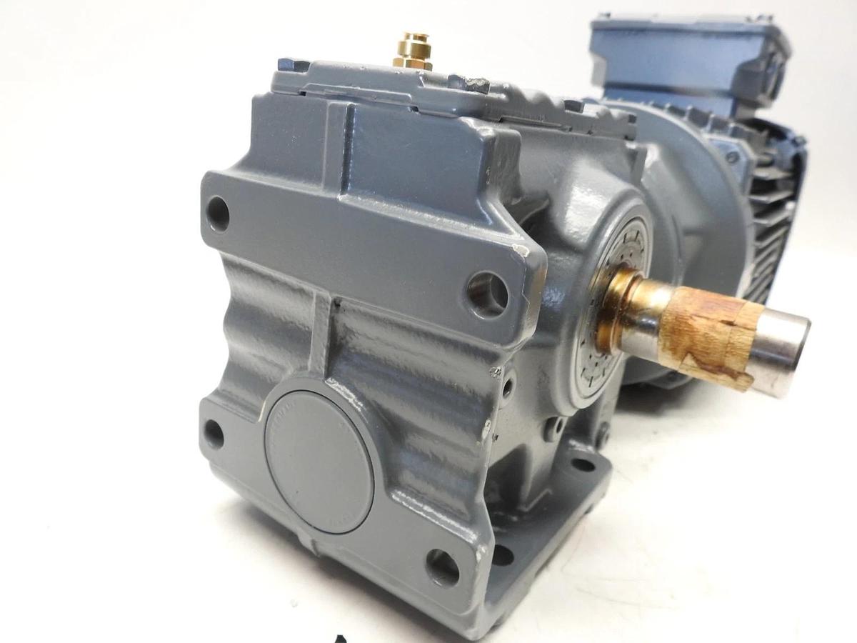 SEW S47 DRN90S4/DH 1762/91 RPM 1.5 HP 60 Hz 230/460V Helical Gearmotor
