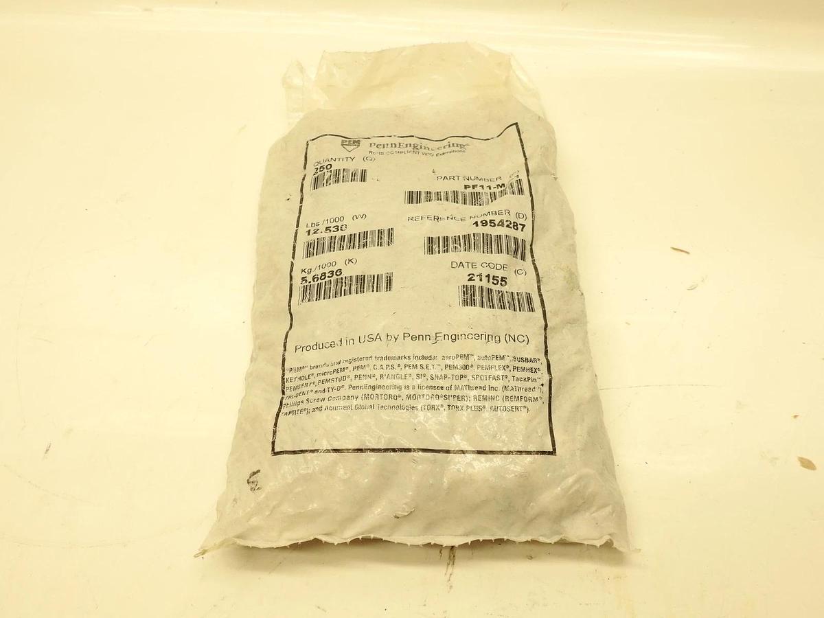 250pk Penn Engineering PF11-M4-1 Captive Screws
