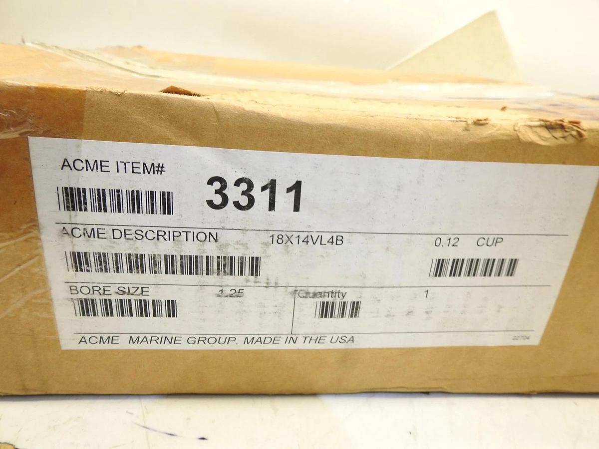 2020 - 2024 Malibu Axis 22 ACME 3311 Wake Boat Prop Propeller 18.00" x 14.00 OEM