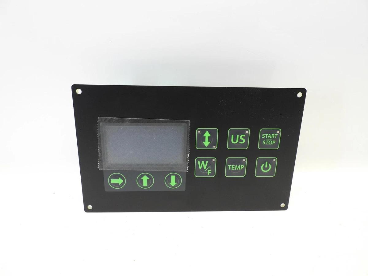 NEW OEM MOT-185 ADVANCED ULTRASONIC CLEANING MACHINE CONTROL SCREEN