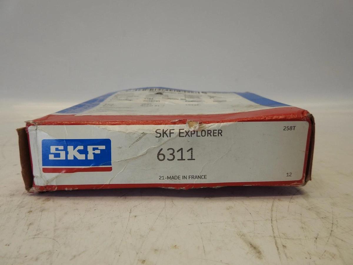 SKF 6311 C3 DEEP GROOVE BALL BEARING, OPEN NO SEALS 55x120x29mm