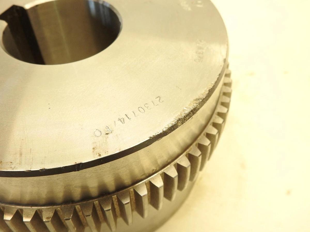 Falk 7-inch Gear Coupling Hub 1035G Series 2.4375 in Bore with Keyway