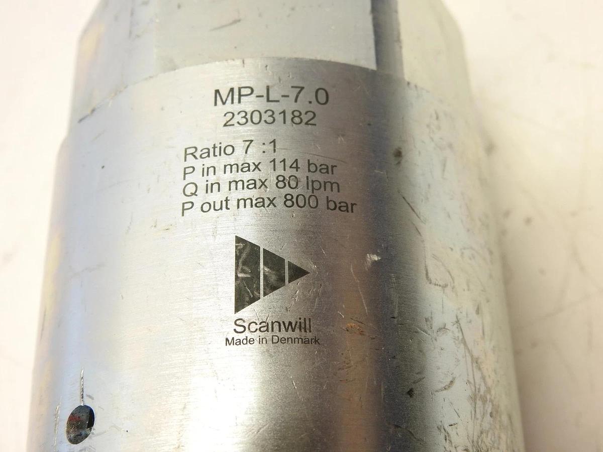 New Genuine ScanWill MP-L-P-7.0 2303182 Pressure intensifier