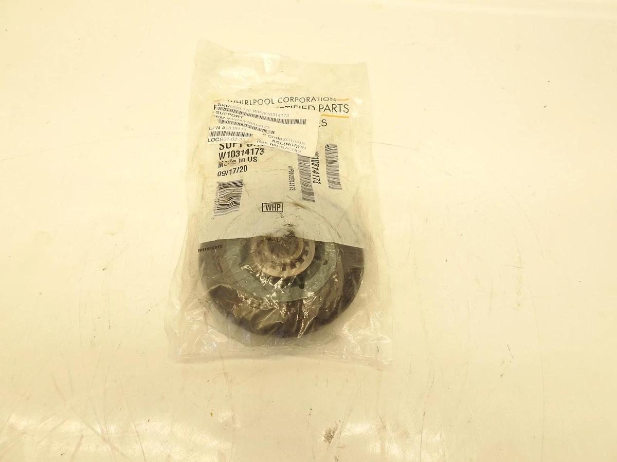 New Genuine OEM Whirlpool Dryer Drum Support Roller WPW10314173