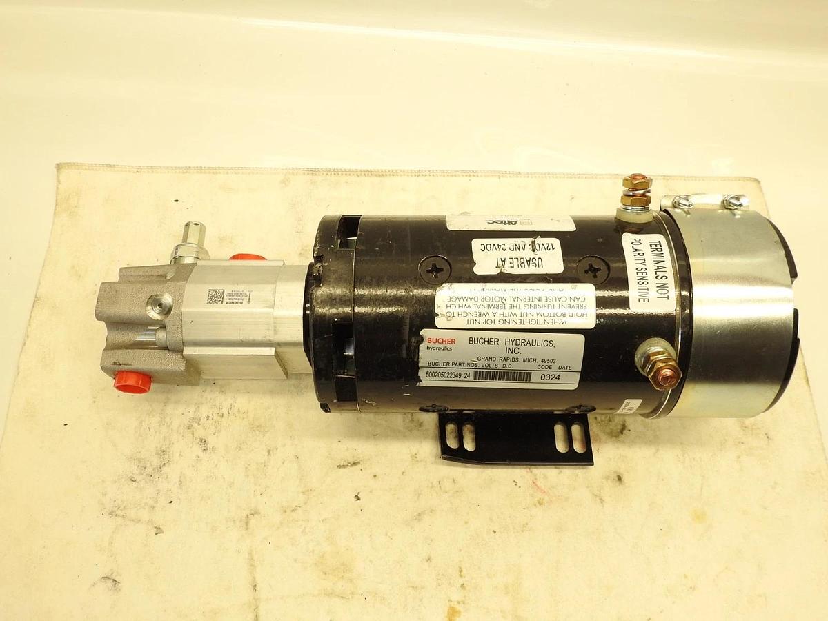 New Oem Altec 990349660, M-9300-0172, 12/24 VDC Motor and Pump Assembly