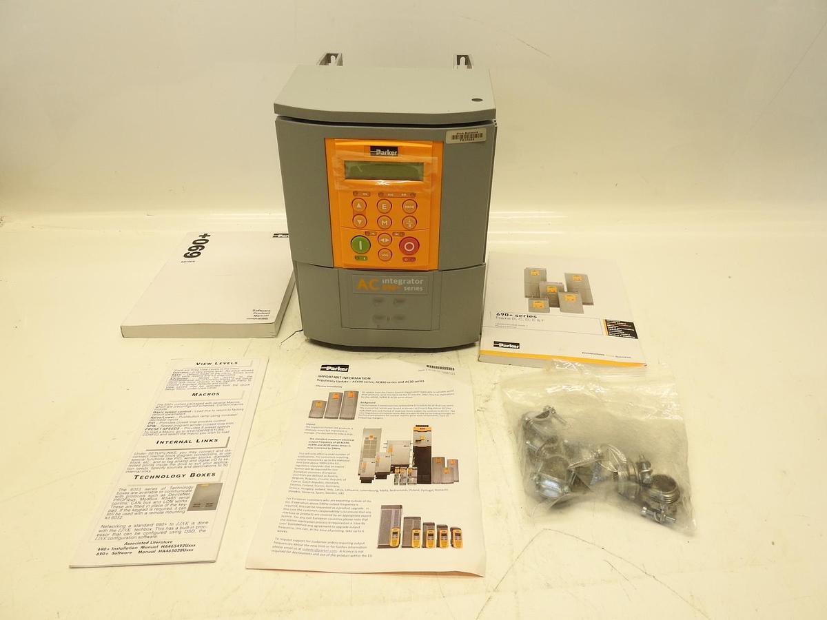 New Oem Parker 690-431950B0 Inverter Drive Speed Controller