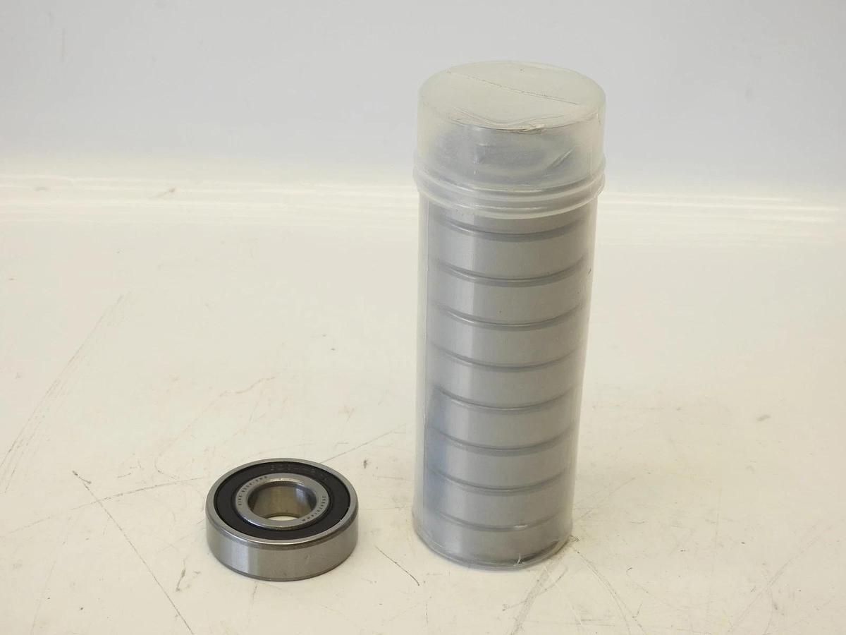 10 Pcs 6204-2RS Double Rubber Seal Bearings 20X47X14Mm, Pre-Lubricated