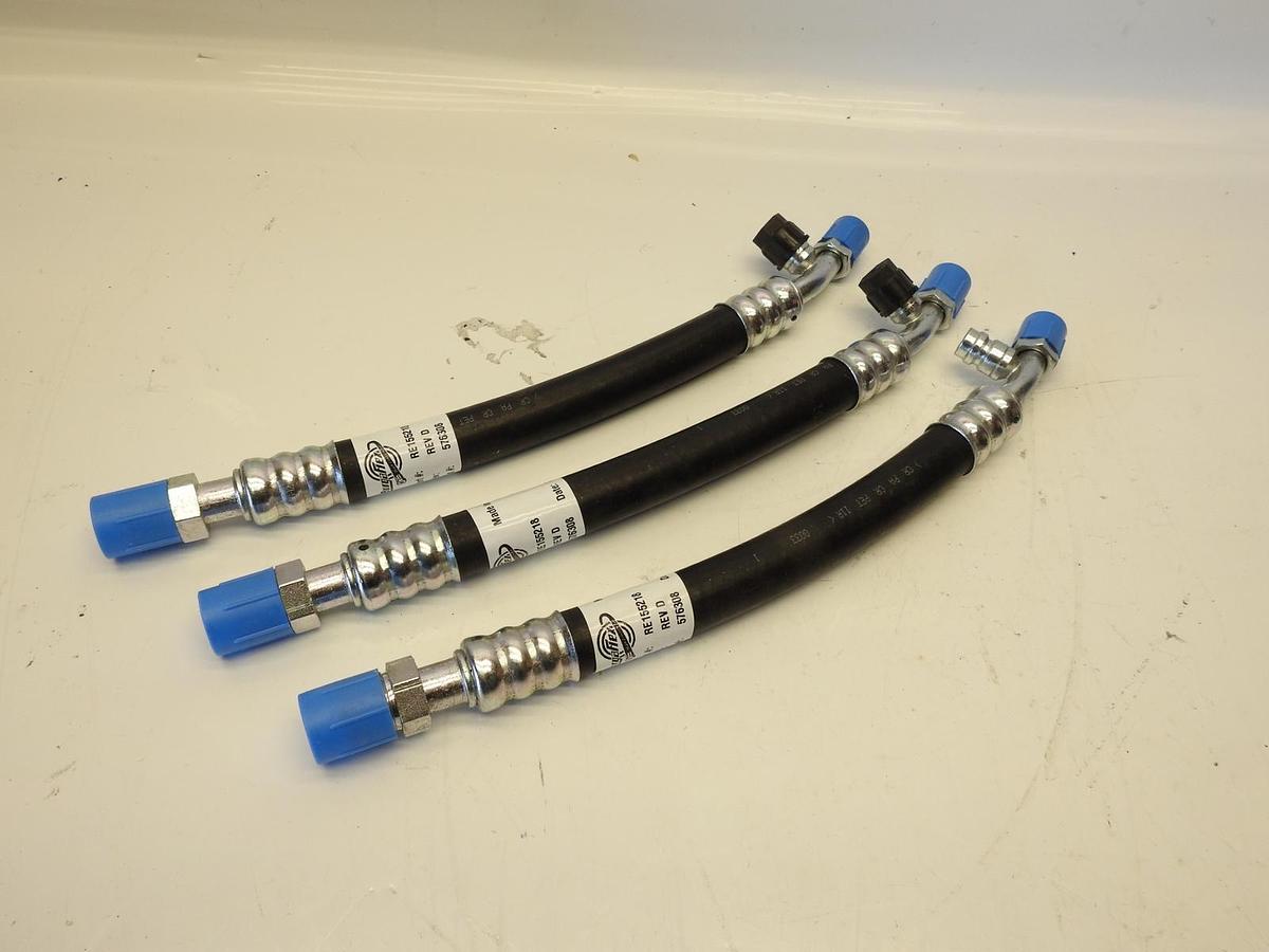 Lot Of 3 BurgaFlex RE1552128 Hose Assembly