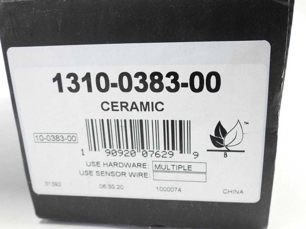 Disc Brake Pad Set-3000 Ceramic Brake Pads Rear DFC 1310-0383-00 [G2DB]